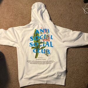 Anti Social Social Club Fiddleneck Hoodie 'White'
Size L